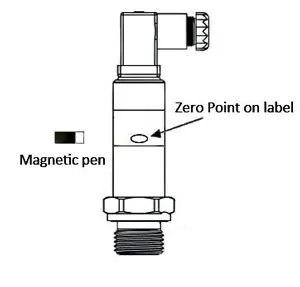 نحوه کالیبره و تنظیم نقطه صفر (Zero Point) سنسور فشار هاگلر سری HOF