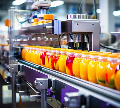 خط تولید و دستگاه پرکن و بسته بندی مورد استفاده در صنایع غذا و نوشیدنی در سایت REXSENSE