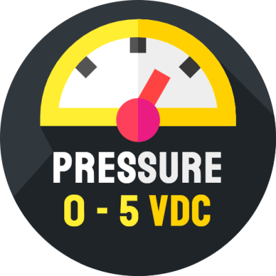آیکون ابزار تبدیل فشار به ولتاژ 0 تا 5 ولت DC