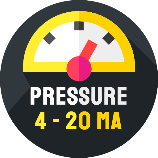 ابزار تبدیل و محاسبه‌گرهای ابزار دقیق | Rexsense آیکون ابزار تبدیل فشار به جریان 4 تا 20 میلی‌آمپر
