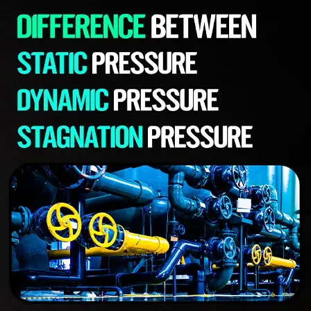 انواع فشار در مکانیک سیالات: فشار استاتیک، دینامیک و سکون