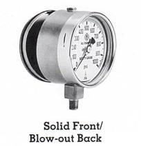 منفذ Blow out در پشت گیج فشار (Blow-out back)