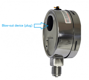 منفذ Blow Out در گیج فشار